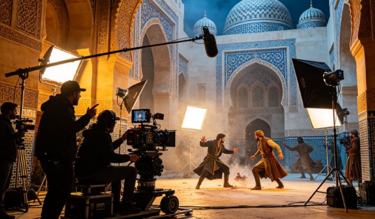 arabic film set